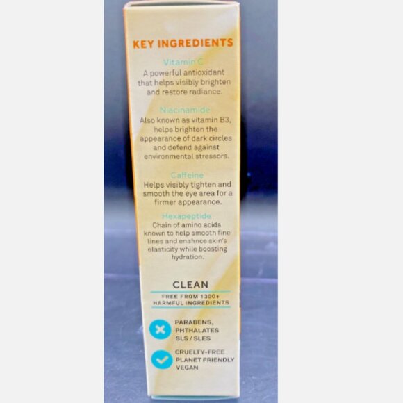 Bliss - Rest Assured Refreshing Eye Cream W/Vitamin C - Dark Circle - 0.5 Fl Oz - Picture 3 of 3